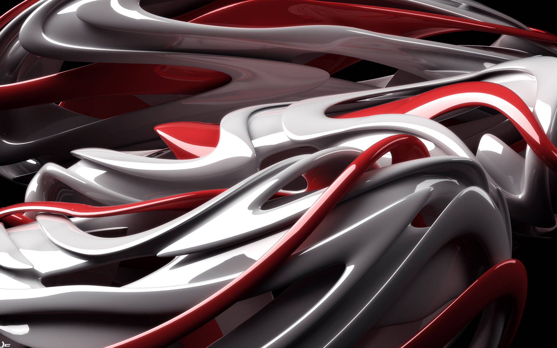 Render Rojo y Blanco Genial para iPad