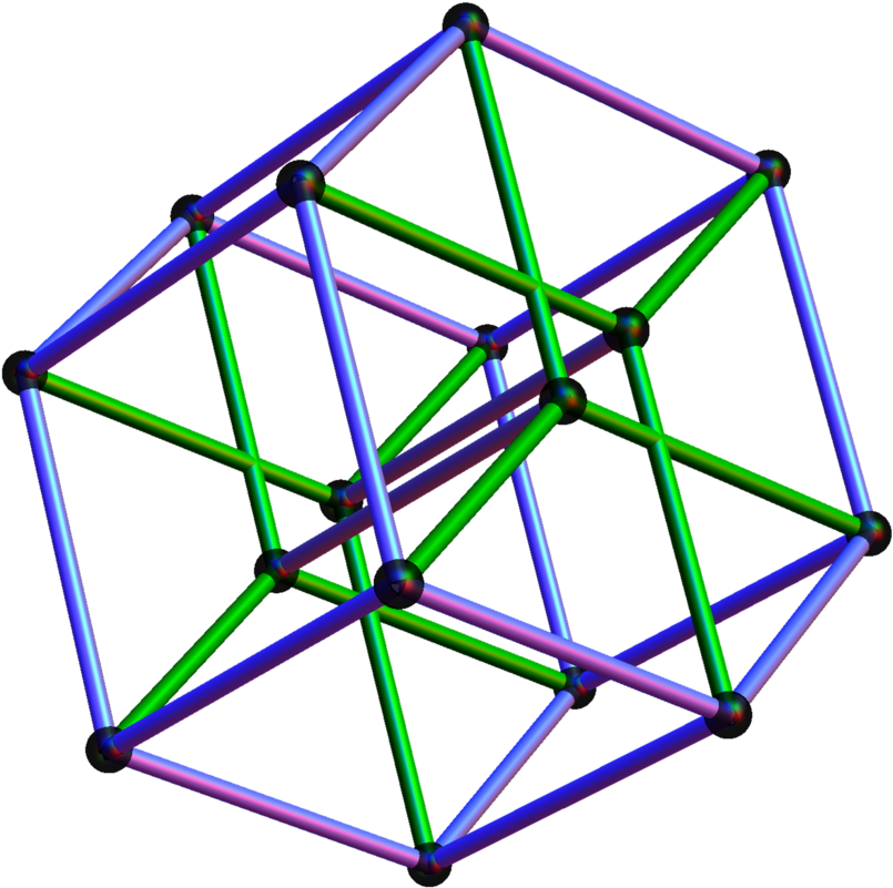 Renderizado de Estructura Geométrica 3D Fondos de pantalla