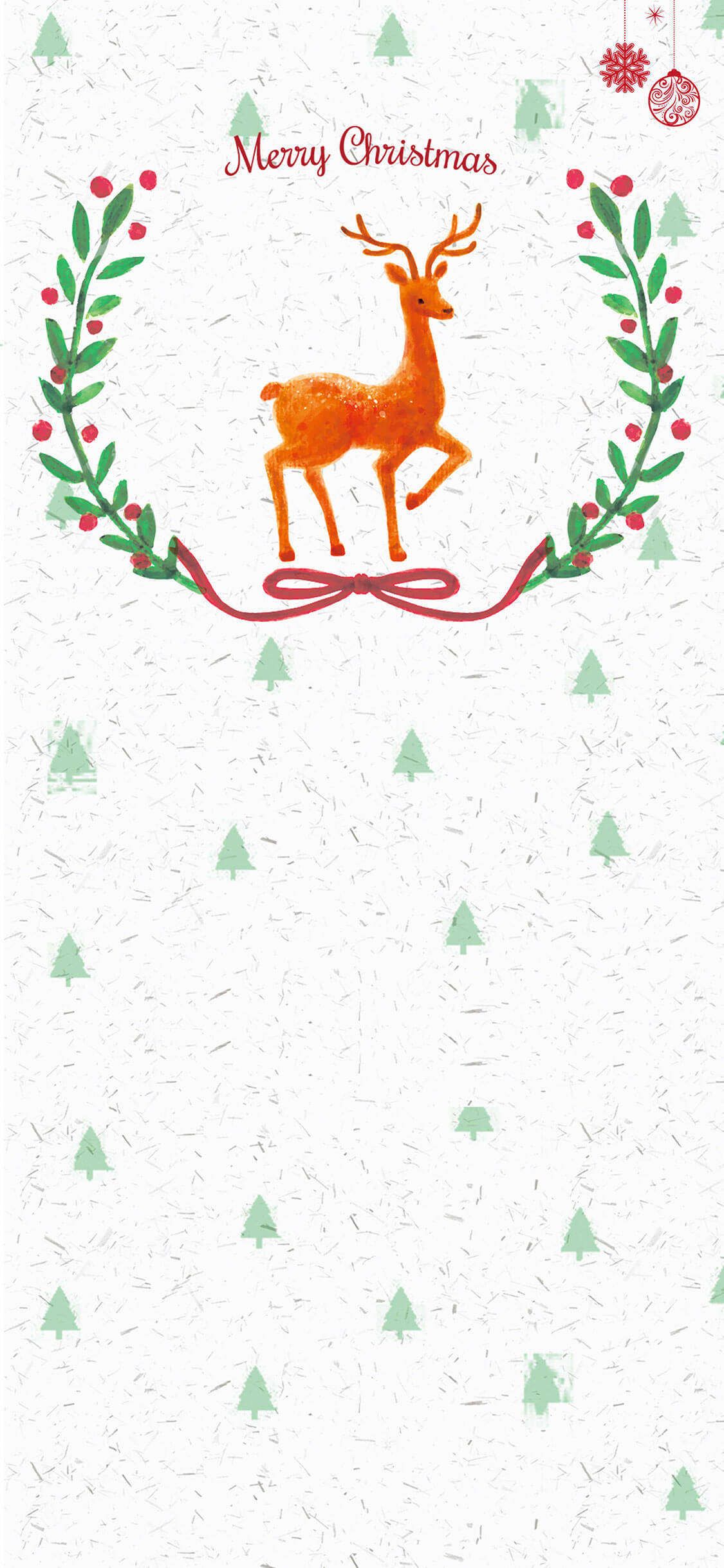 Reno Navideño Simple y Alegre Fondos de pantalla