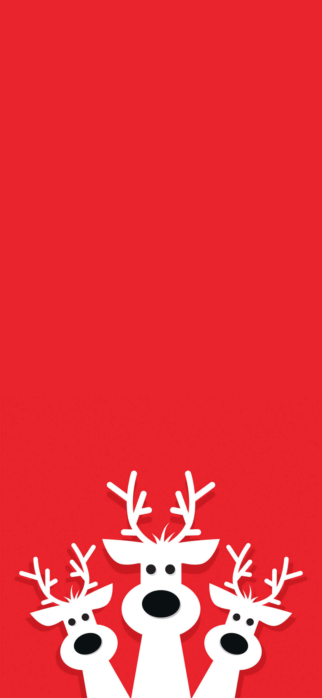 reno navideño vectorial Fondos de pantalla