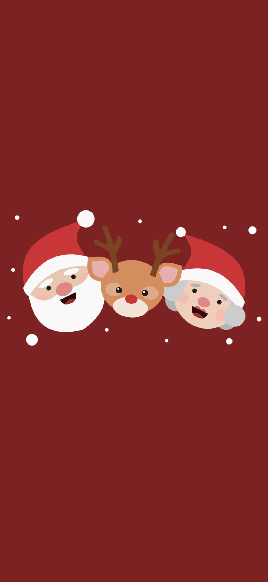 Renos Navideños y Santa Claus Fondos de pantalla