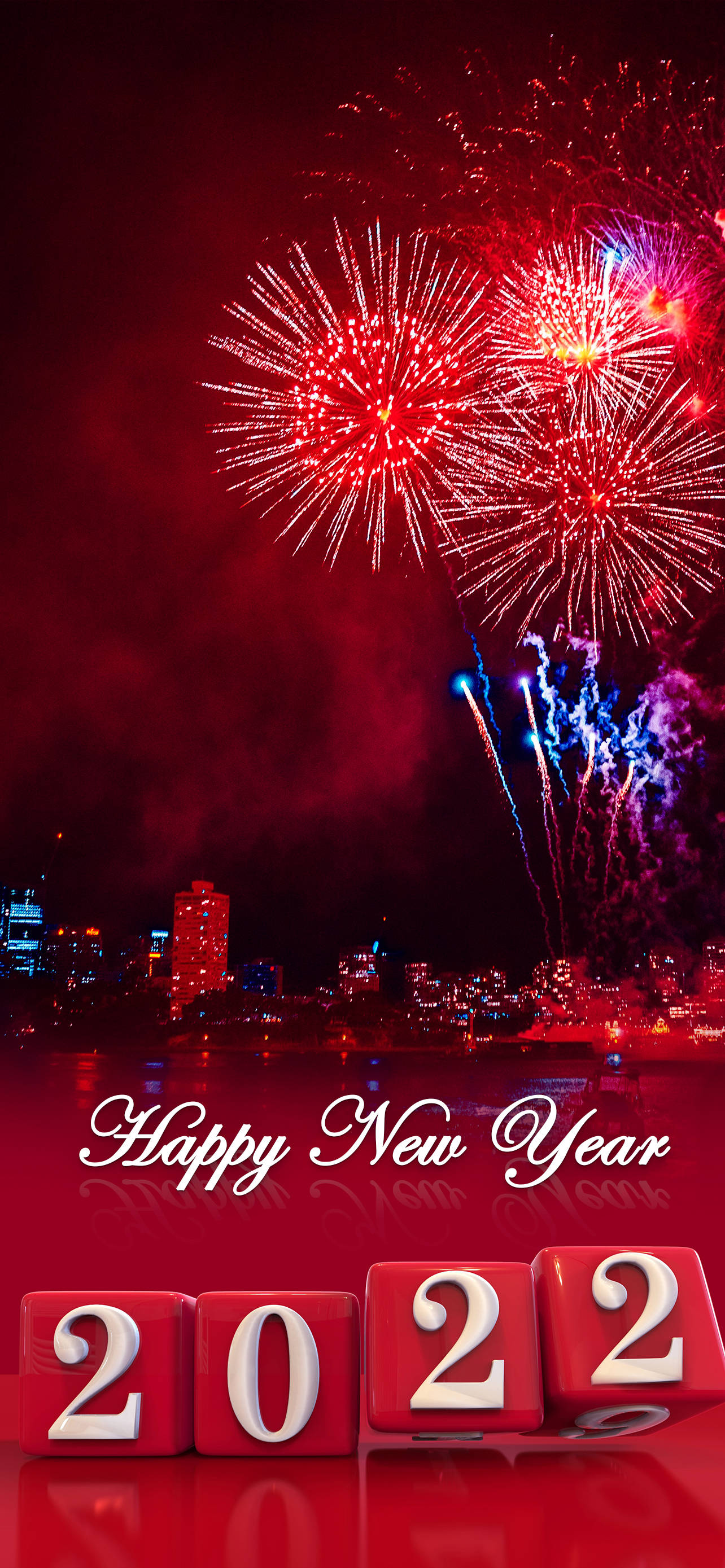 Repicar de Alegría - Feliz Año Nuevo 2022 Fondos de pantalla