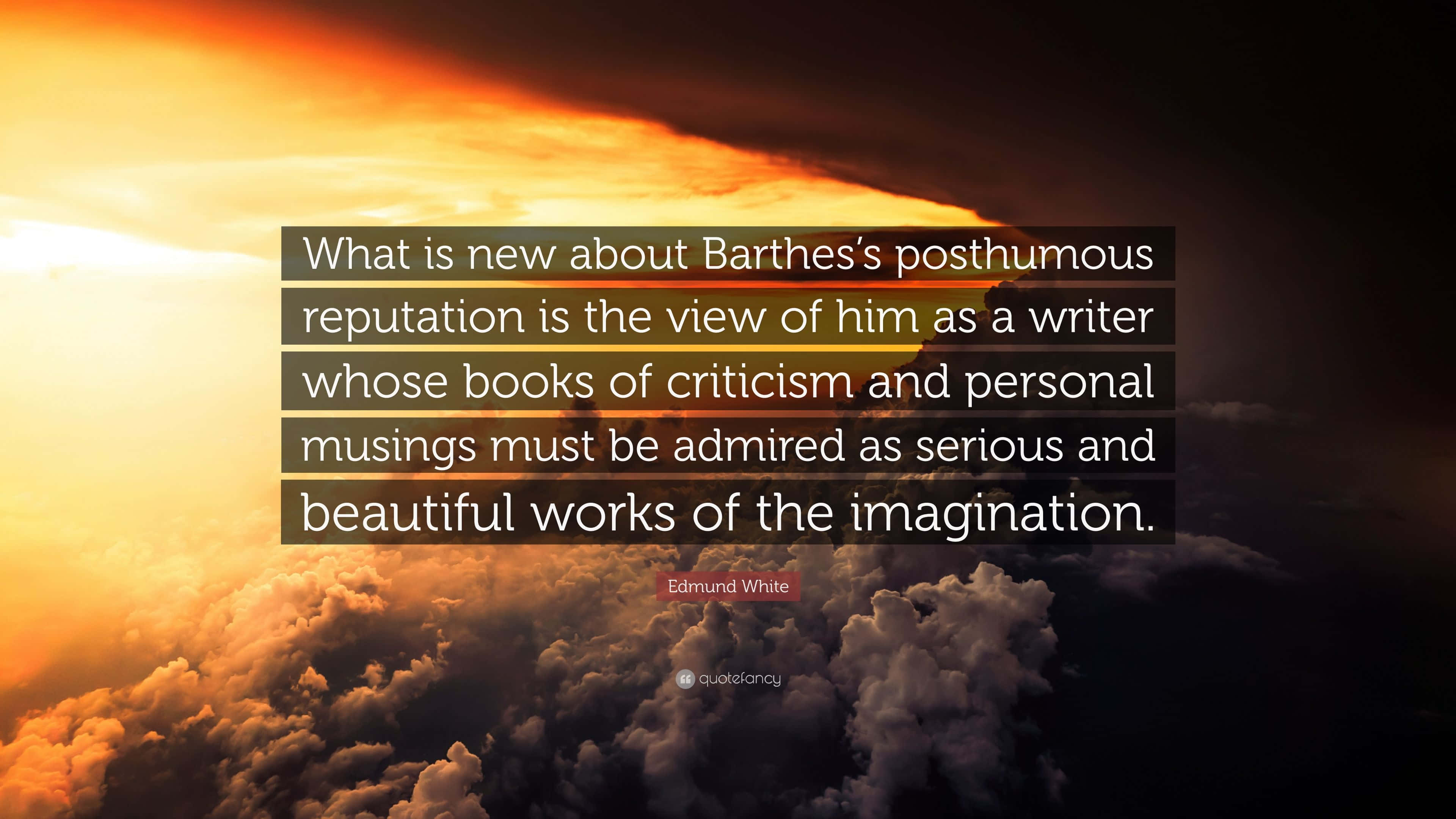Reputación Póstuma de Barthes Fondos de pantalla