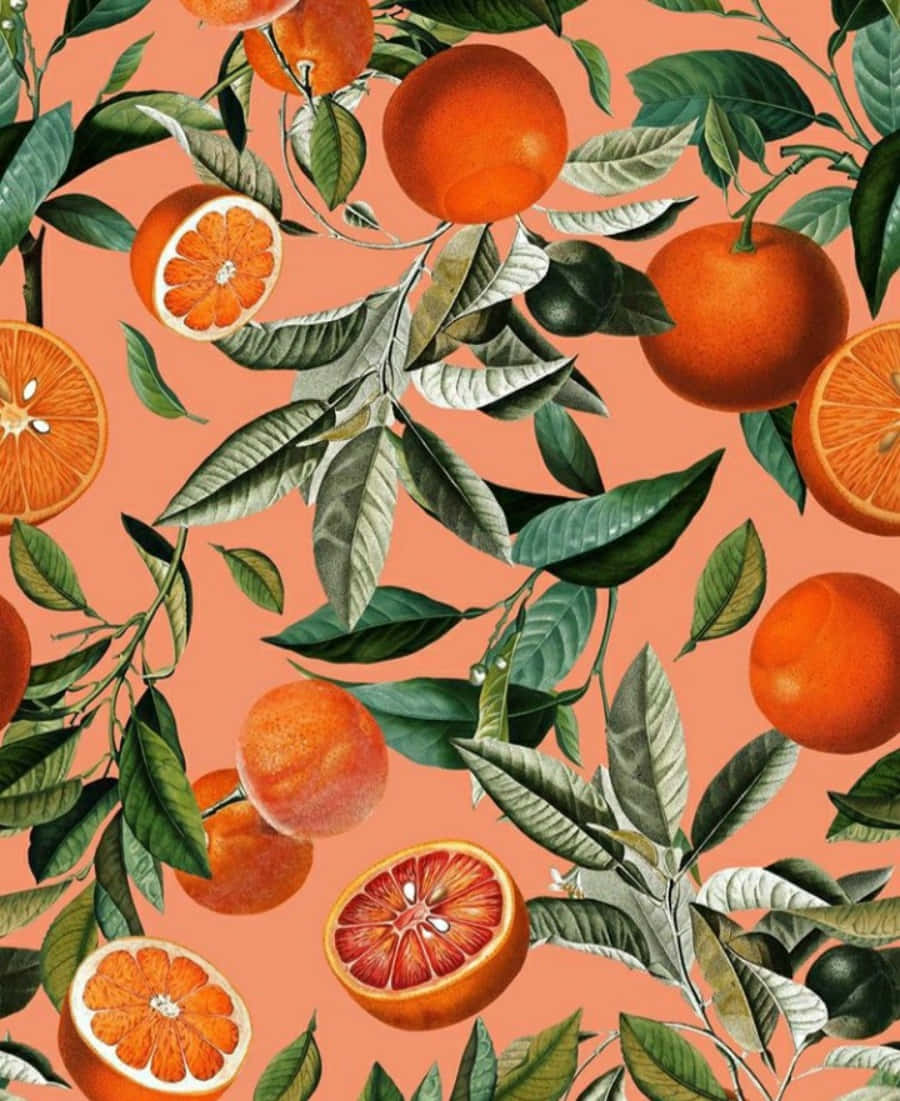 Resaltando el vibrante calor de la estética naranja. Fondos de pantalla