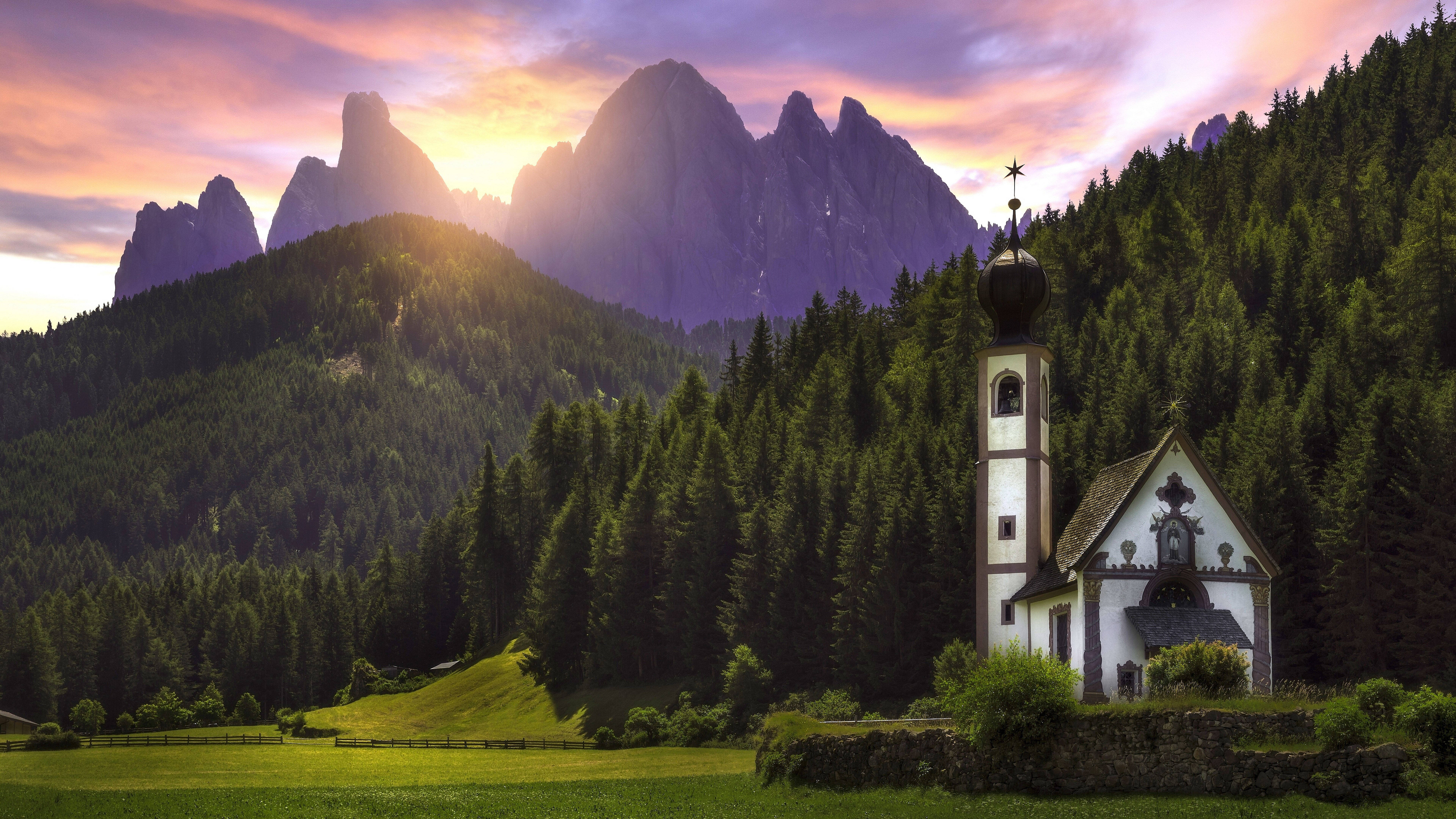Resolución Ultra HD 8K 7680x4320 para Escritorio Dolomitas Fondos de pantalla