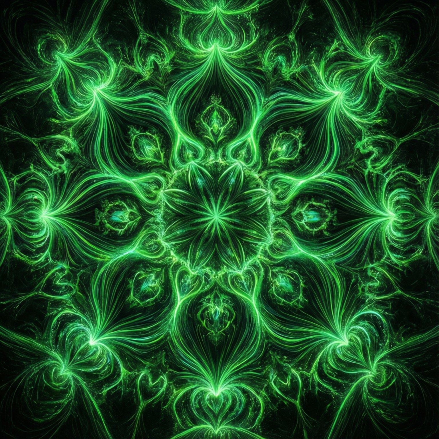 Resplandor Fractal Fondos de pantalla