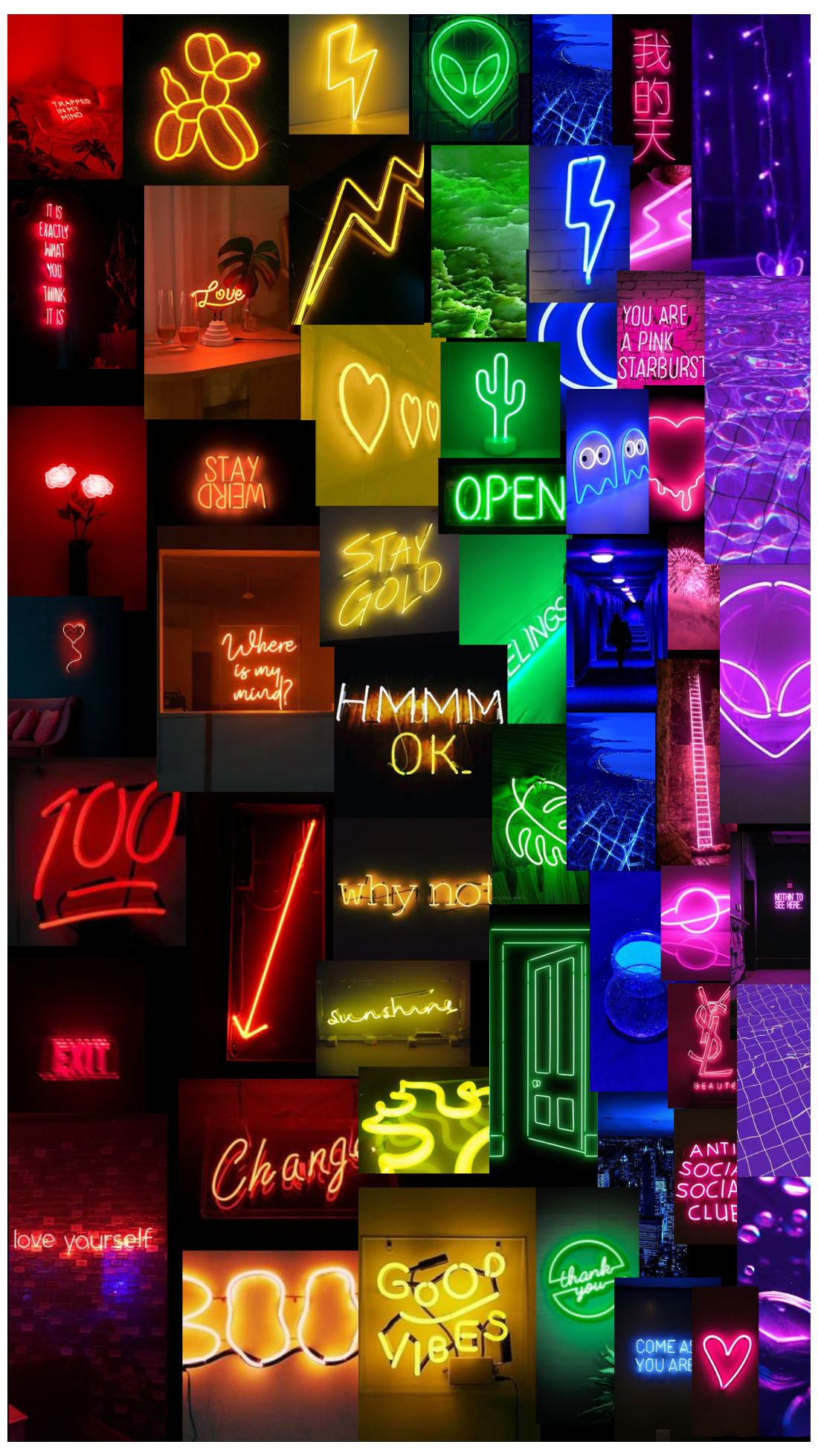 Resplandor Neón Deslumbrante Fondos de pantalla