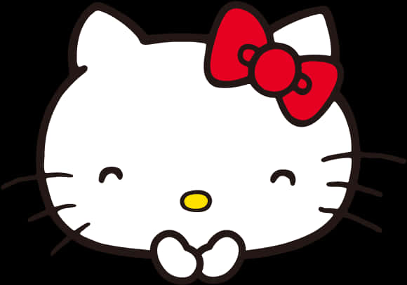 Retrato clásico de Hello Kitty Fondos de pantalla