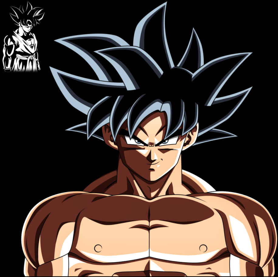 Retrato de Goku Ultra Instinto Fondos de pantalla
