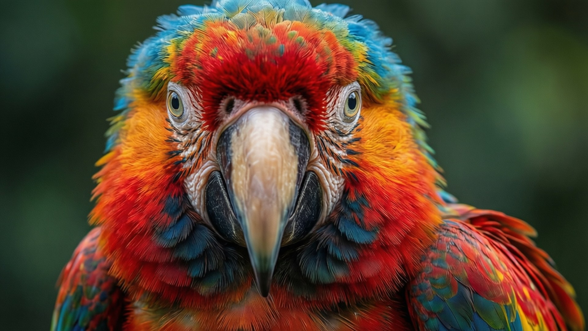 Retrato de Guacamaya Vívida Fondos de pantalla