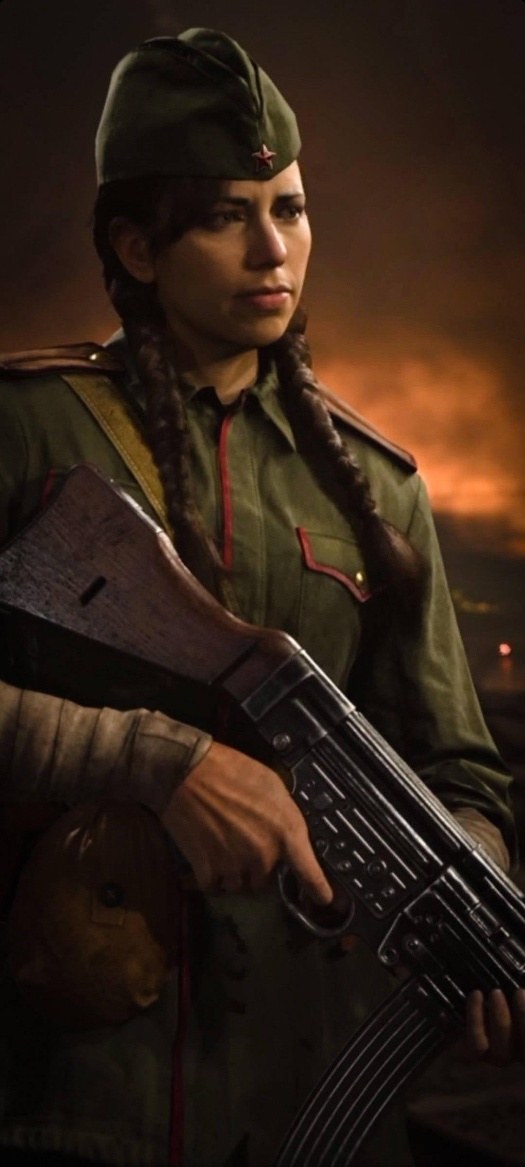 Retrato de la generala de Call Of Duty Vanguard Fondos de pantalla