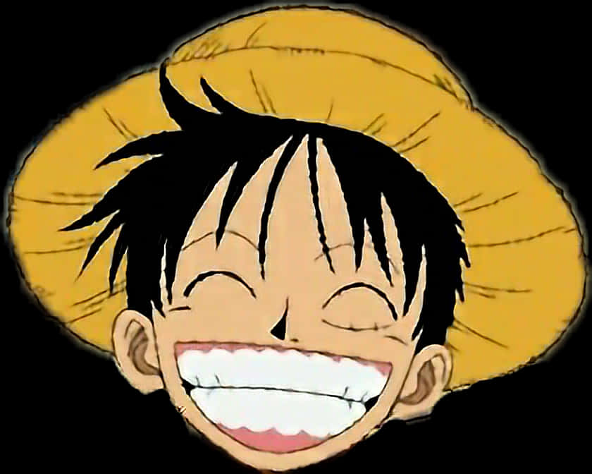 Retrato de Luffy riendo Fondos de pantalla
