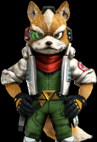 Retrato de personaje de Star Fox Fondos de pantalla
