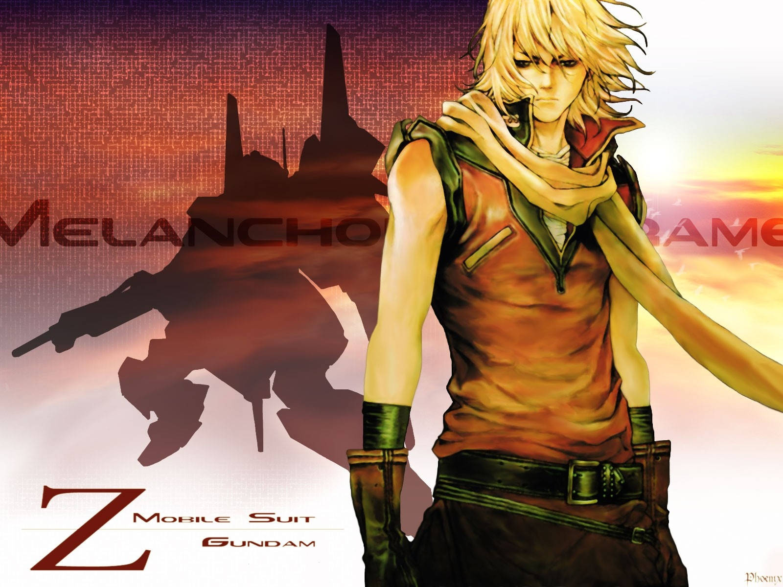 Retrato de Quattro Bajeena de Mobile Suit Gundam