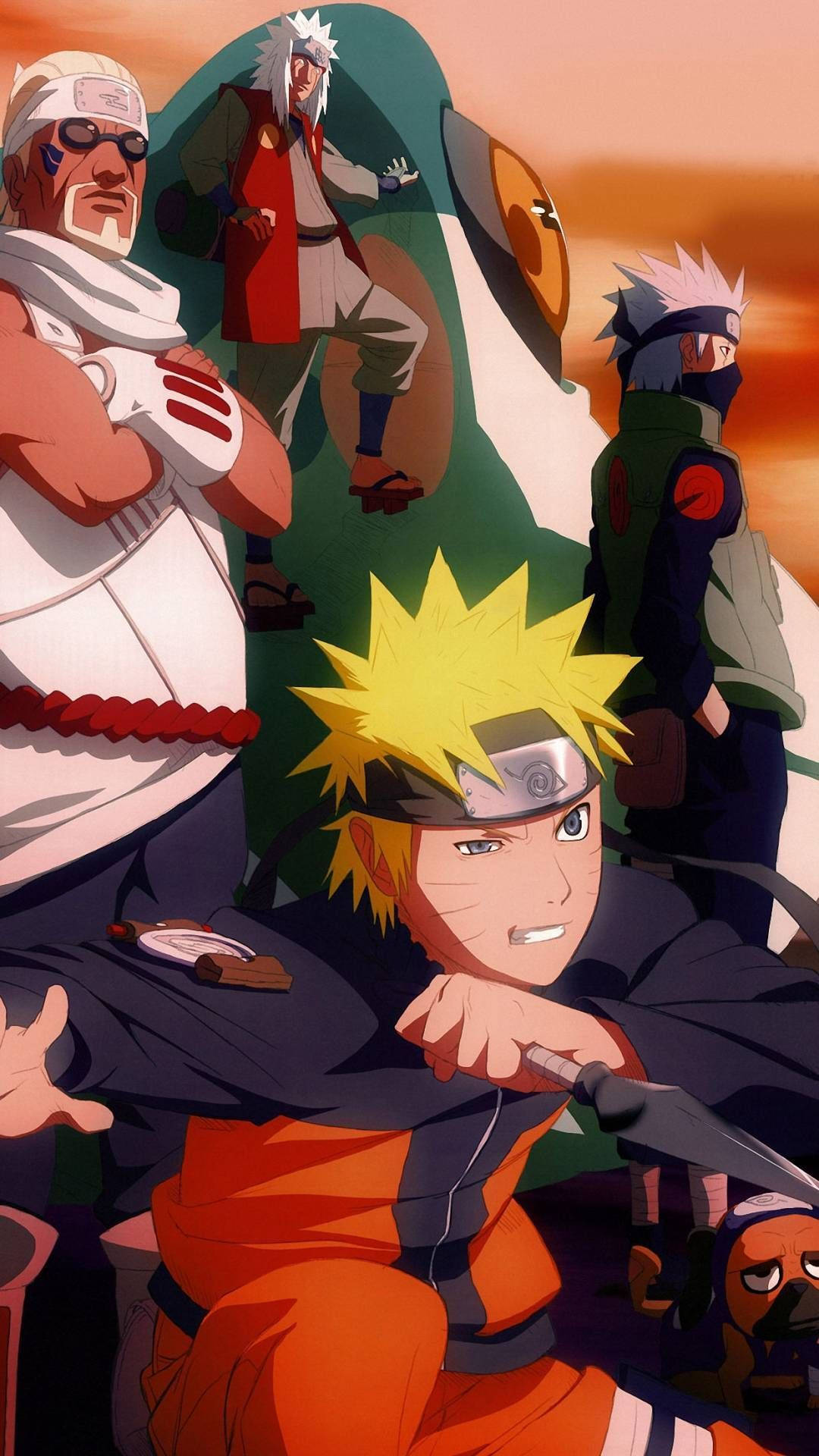 Retrato en vivo del elenco de Naruto Fondos de pantalla