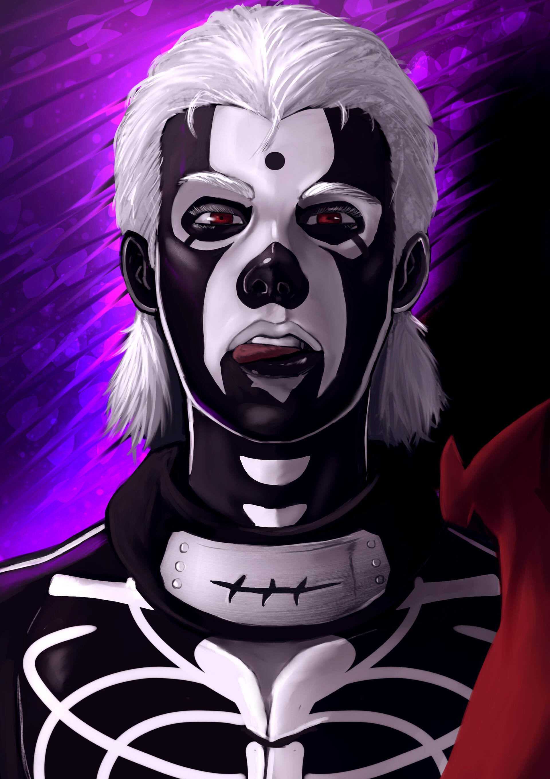 Retrato esquelético de Hidan Akatsuki Fondos de pantalla