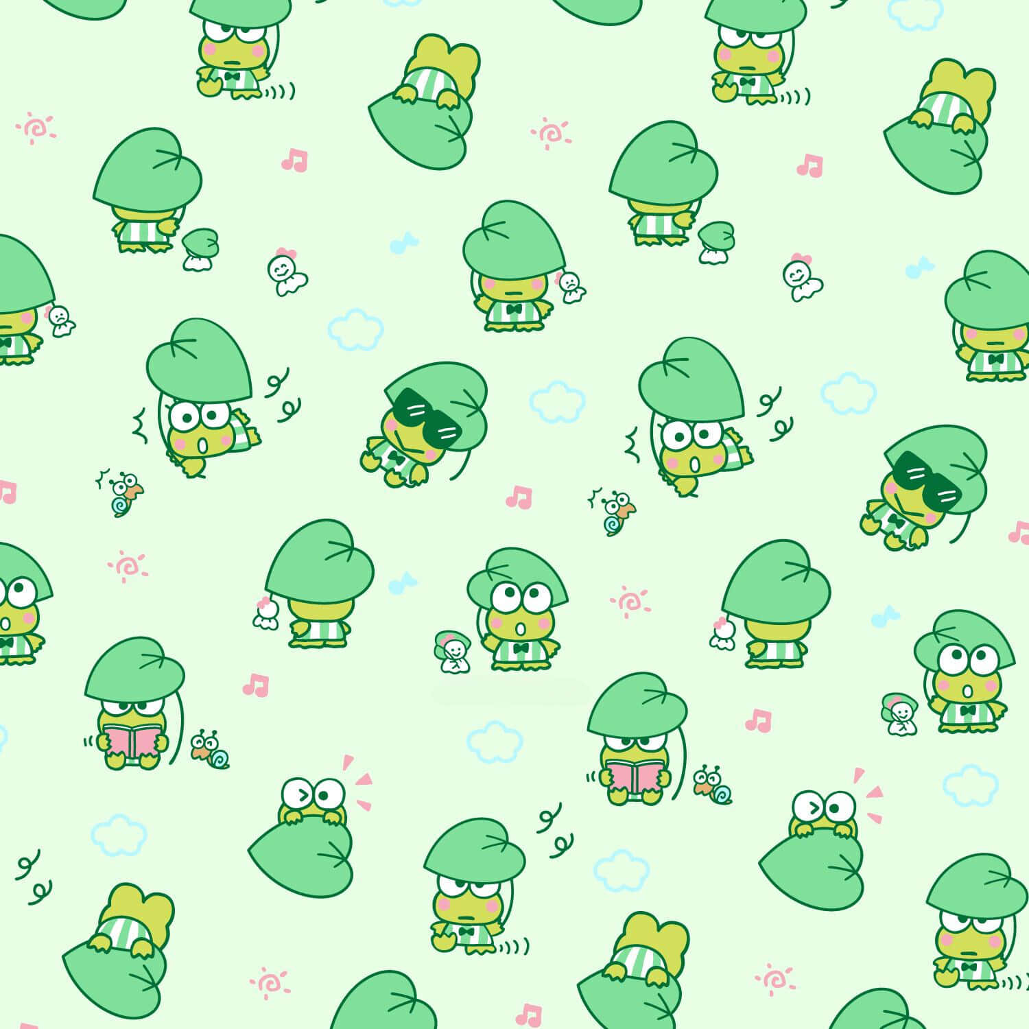 Reunión alegre de personajes Sanrio Fondos de pantalla