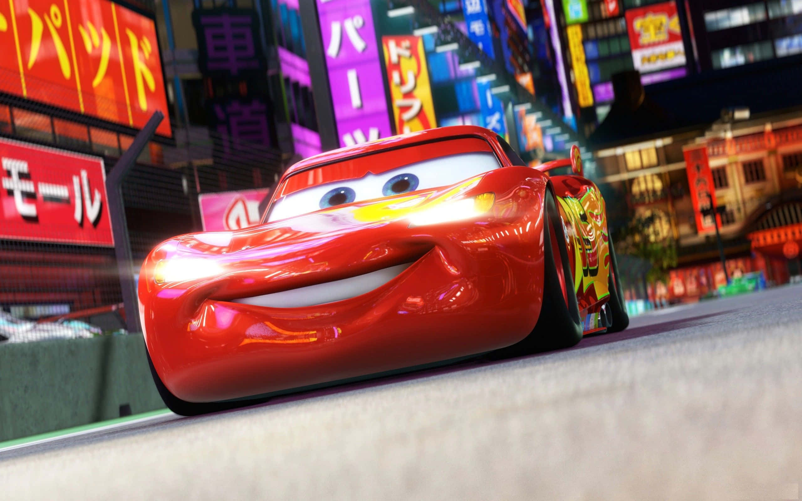 Revive la emocionante aventura de Cars 2 Fondos de pantalla