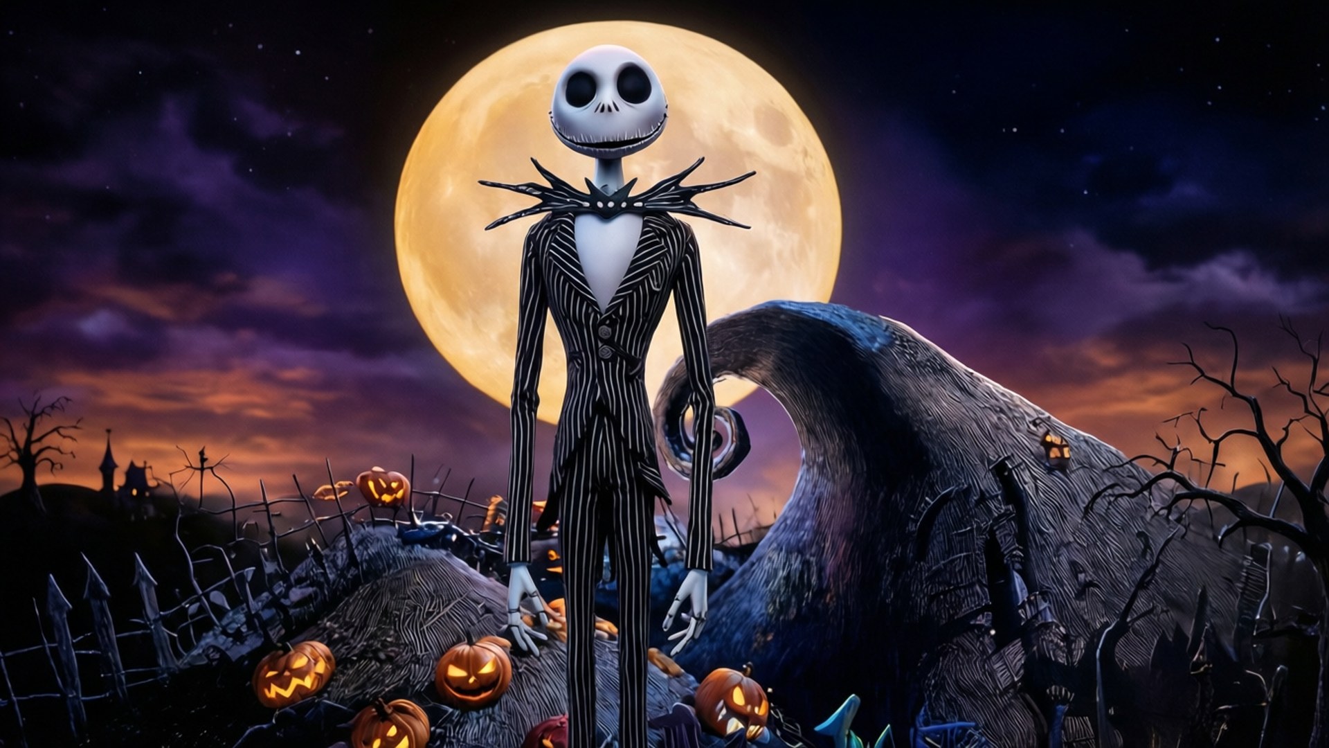 Rey Calabaza en la Colina Fondos de pantalla