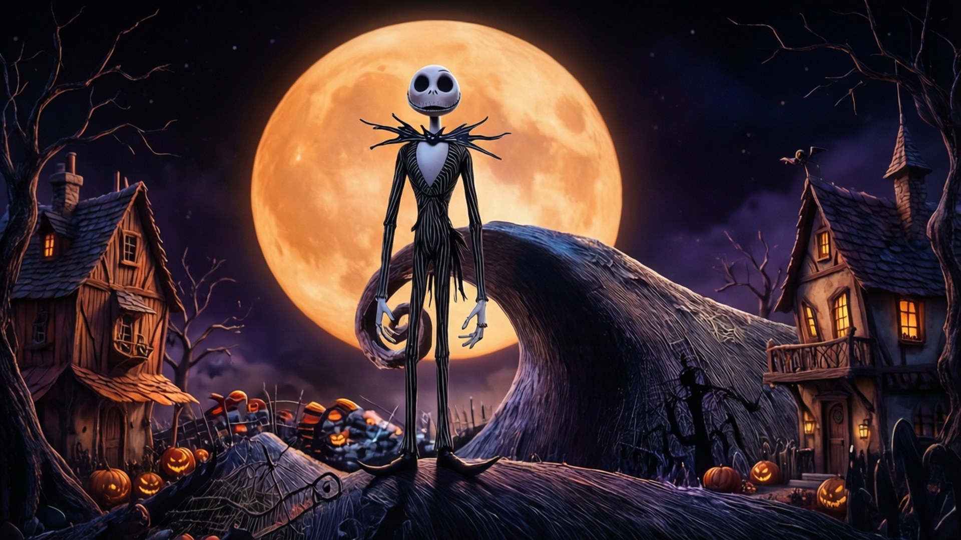 Rey de la Ciudad de Halloween Fondos de pantalla