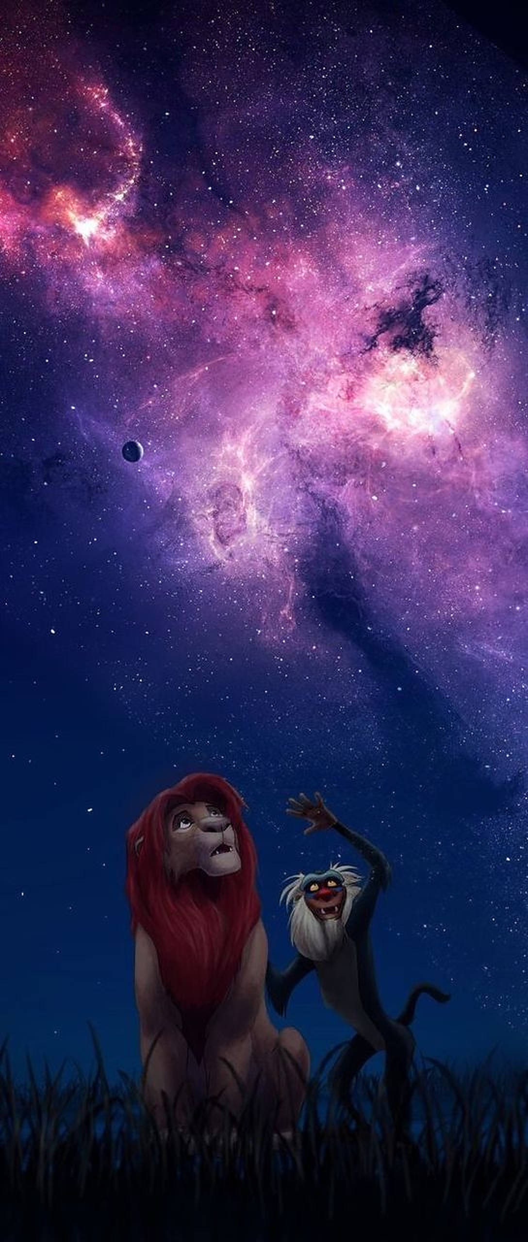 Rey León Simba Galaxia Fondos de pantalla