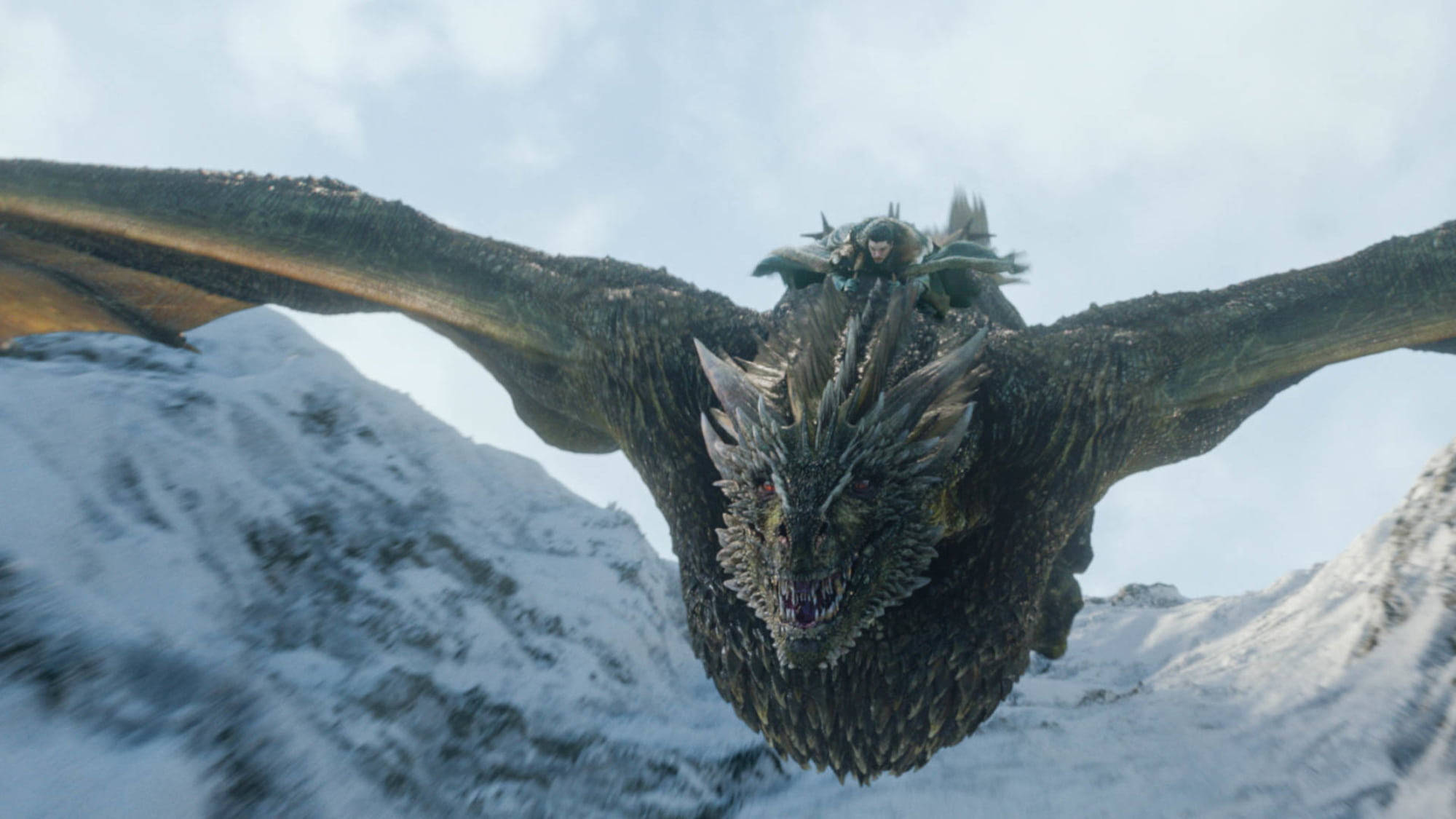 Rhaegal y Jon Snow Game of Thrones Fondos de pantalla