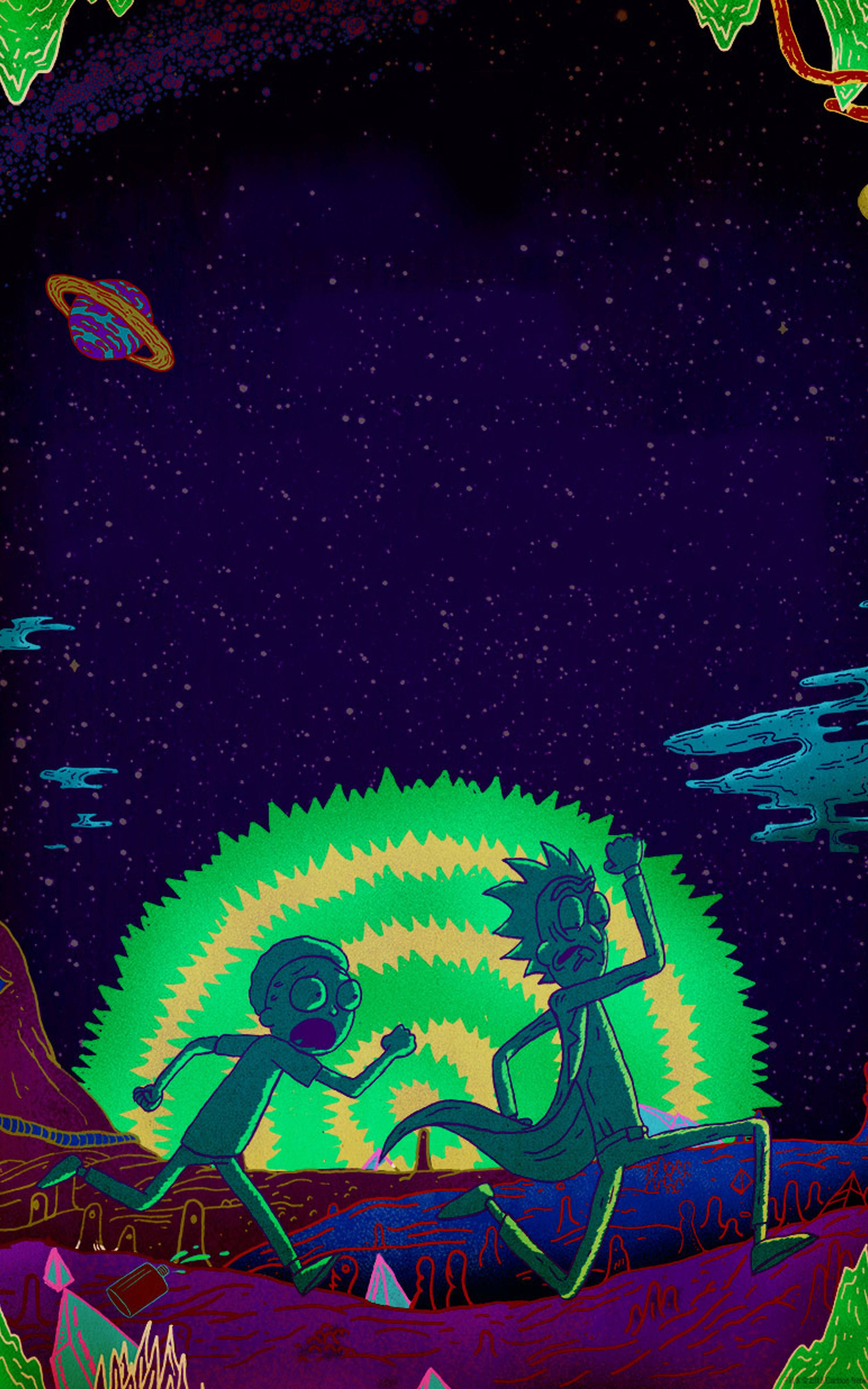 Rick y Morty Móvil Fondos de pantalla