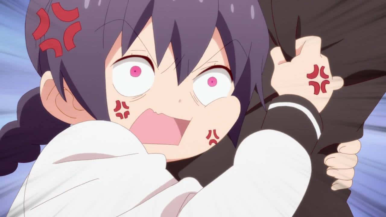 Ríete a carcajadas con este adorable personaje anime Fondos de pantalla