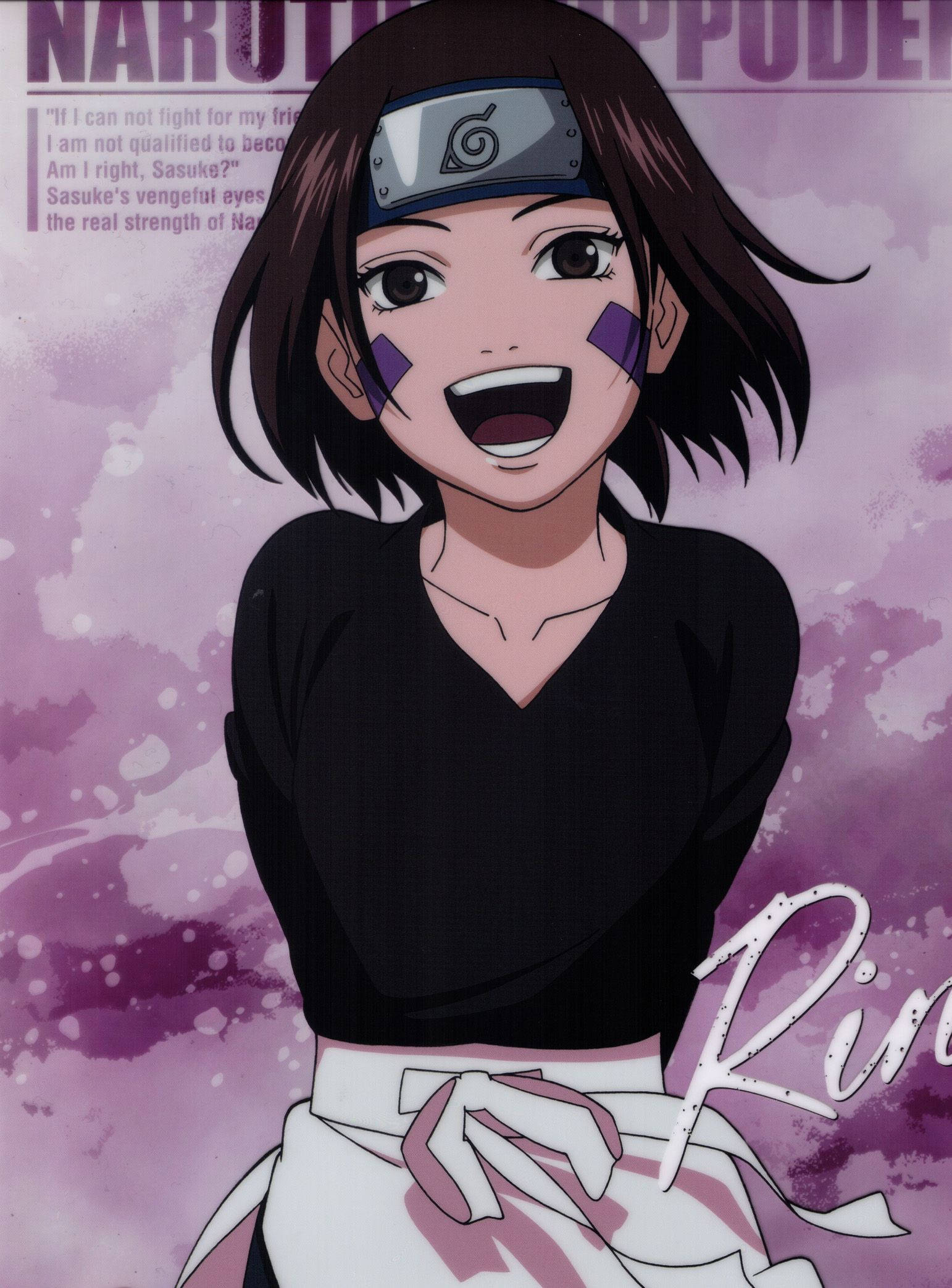 Rin de Naruto linda Fondos de pantalla