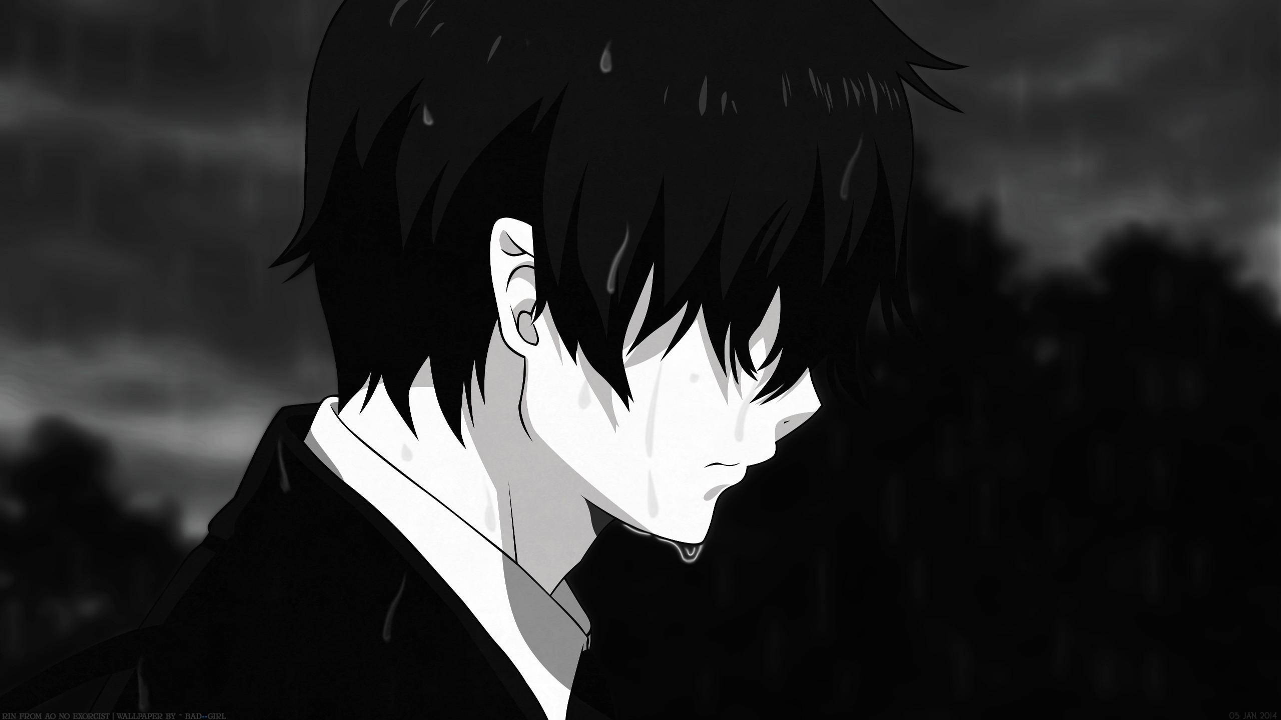 Rin Okumura Negro Anime Fondos de pantalla