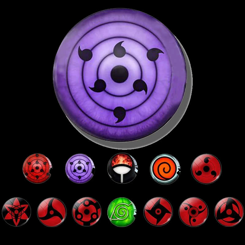Rinnegan y Varios Ojos Dojutsu Fondos de pantalla