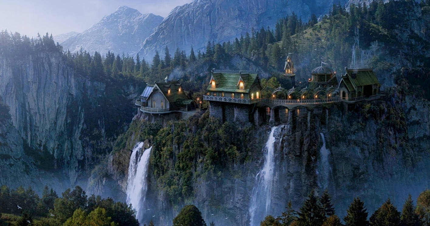 Rivendel 4K El Señor de los Anillos Fondos de pantalla