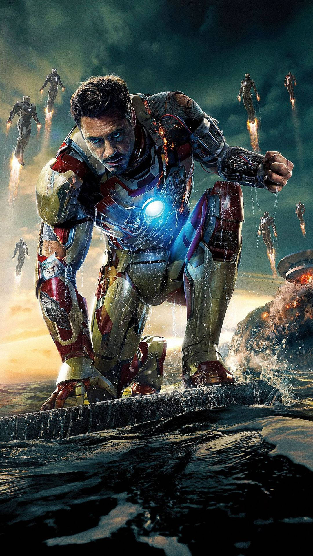 Robert Downey Jr Traje Prototipo Iron Man Teléfono