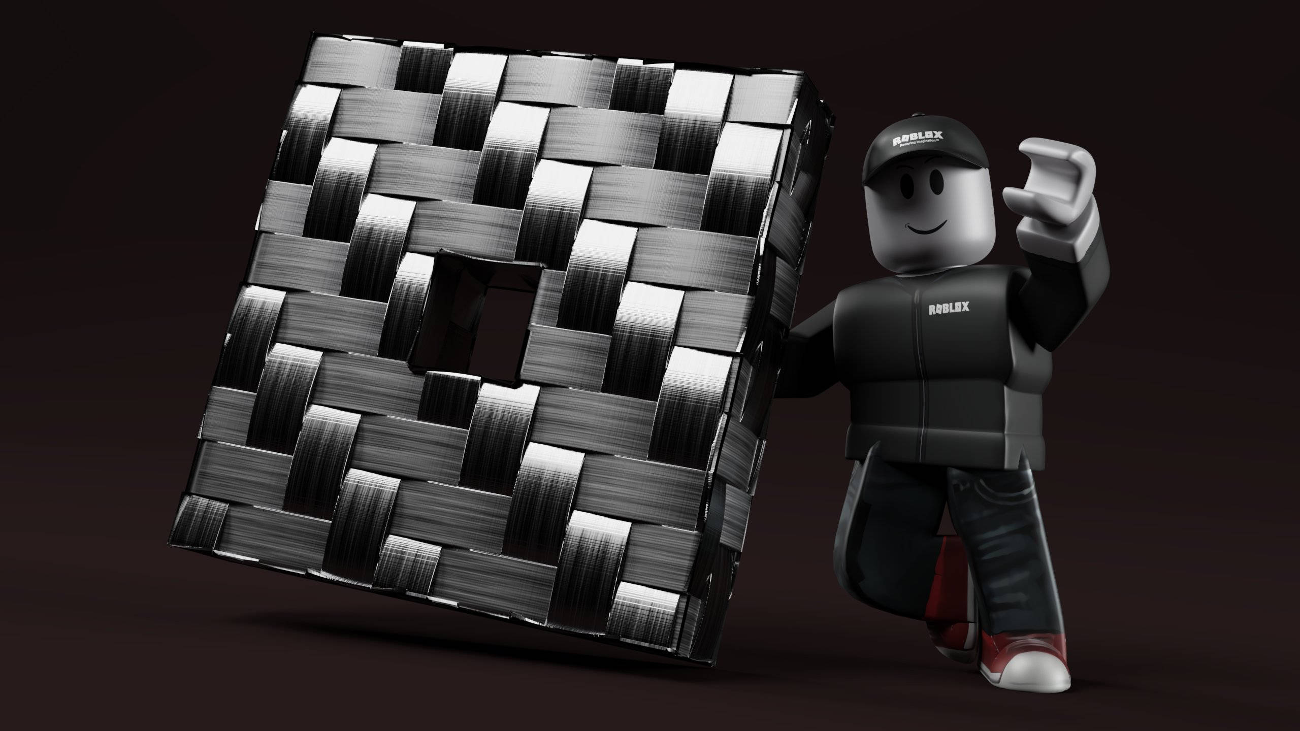 Roblox genial en blanco y negro Fondos de pantalla