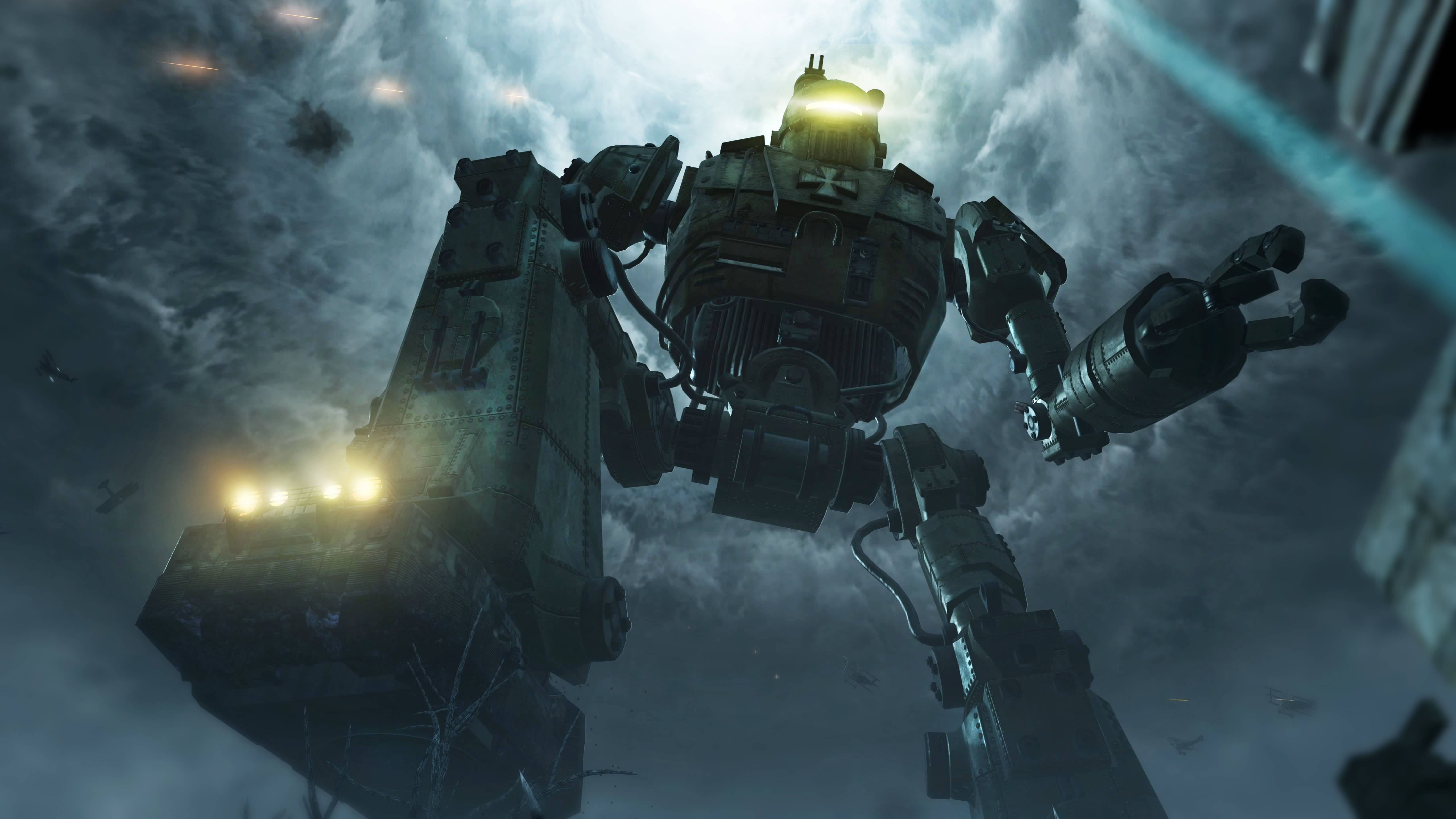 Robot Bípedo de COD para Gaming 4K Fondos de pantalla