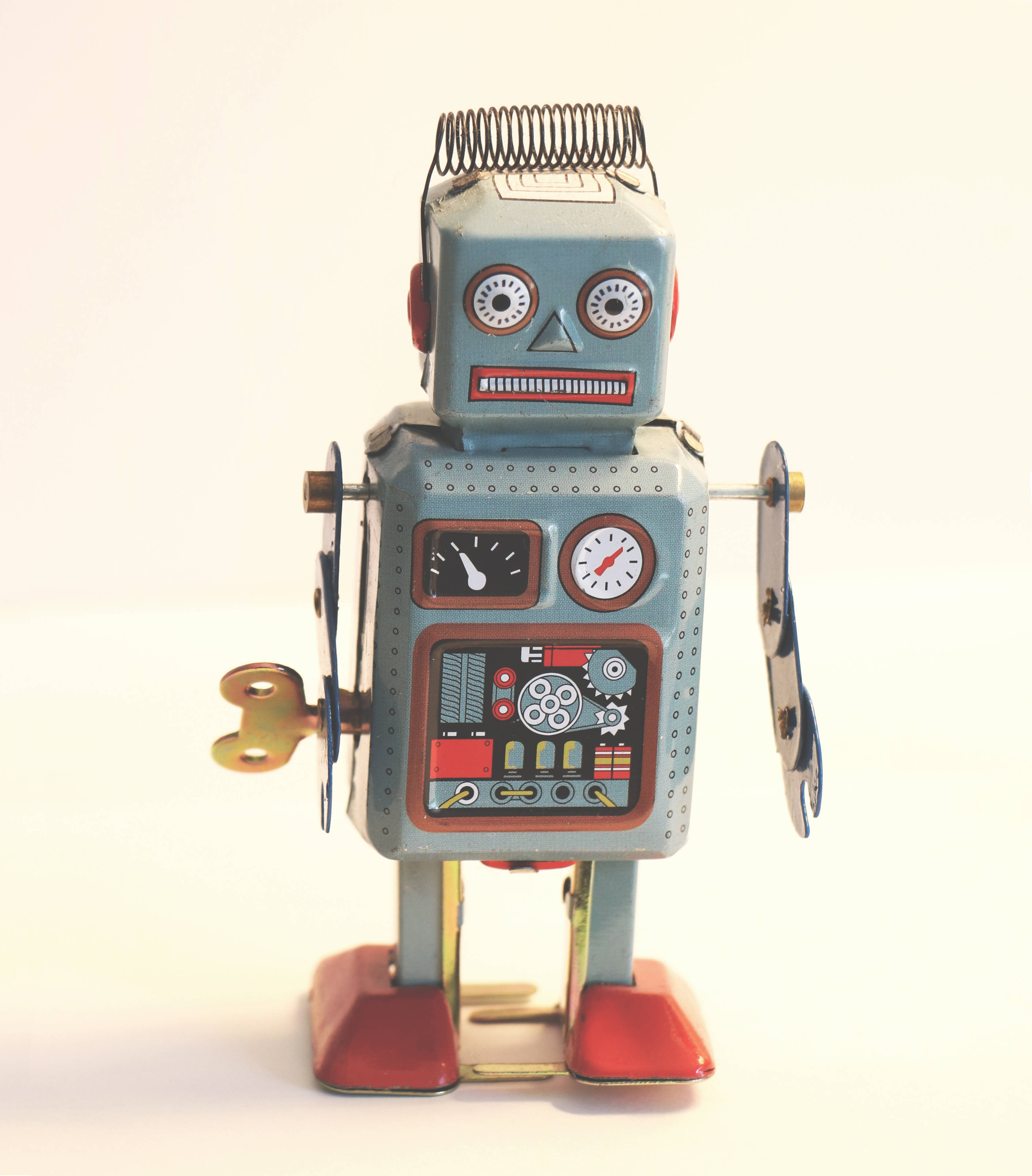 Robot Vintage Miniatura Fondos de pantalla