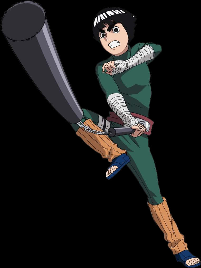 Rock Lee con arma Fondos de pantalla