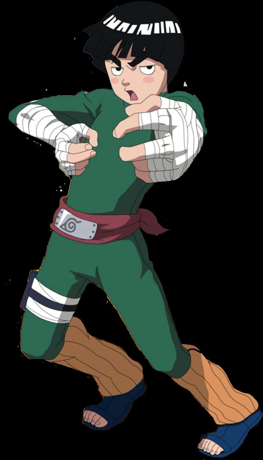 Rock Lee Listo para el Combate Fondos de pantalla