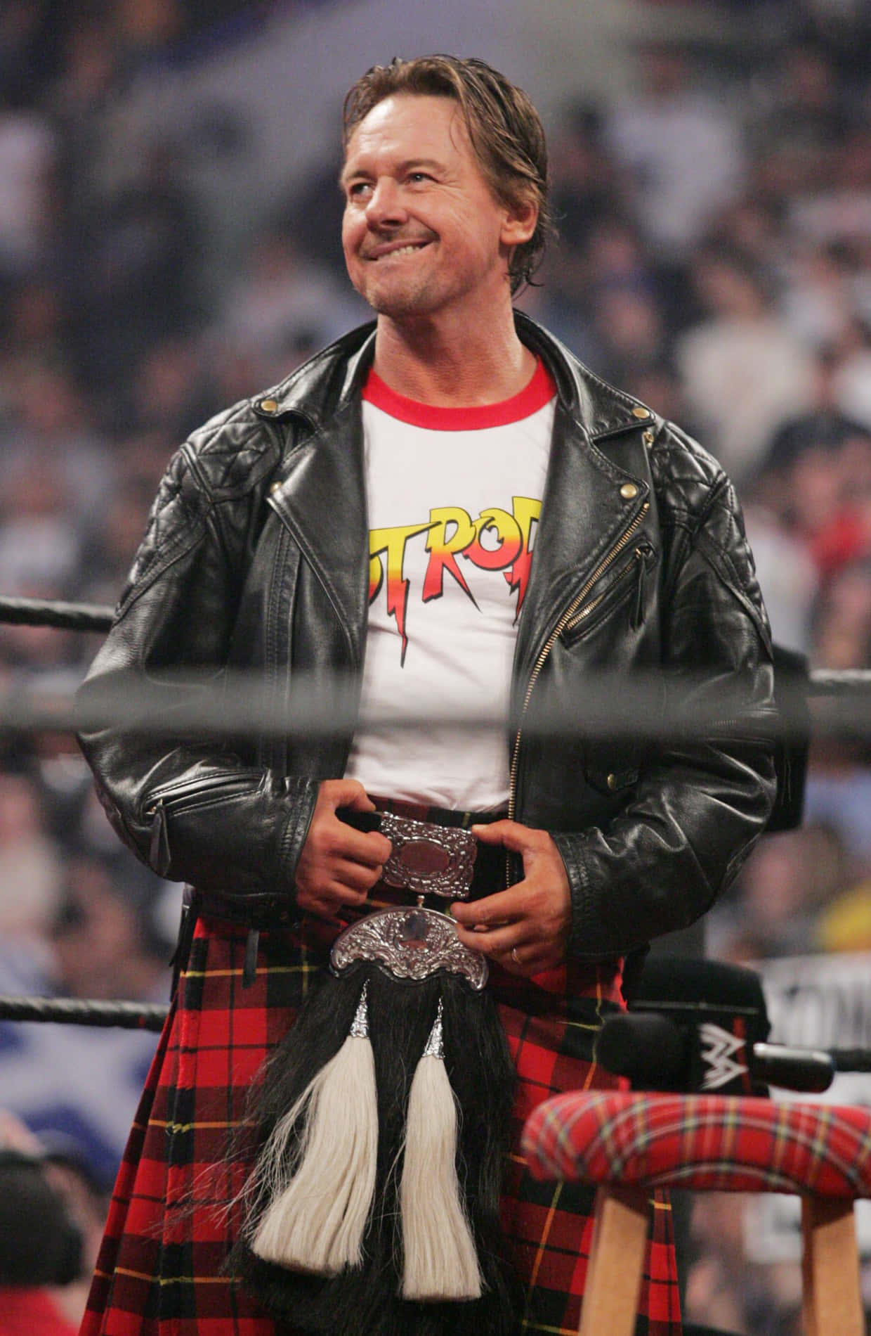 Roddy Piper Durante WWE Wrestle Mania 2005 Fondos de pantalla