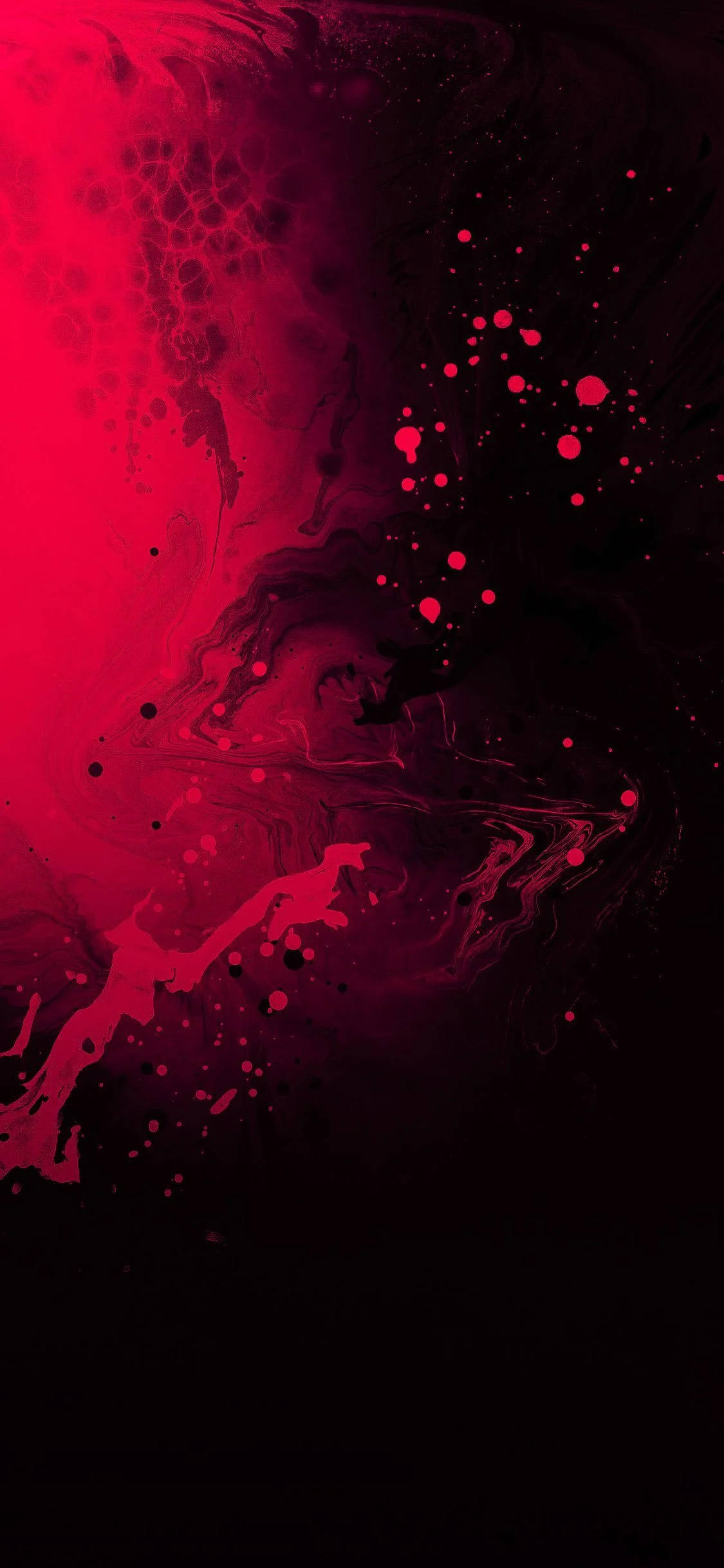 Rojo y Negro iPhone 11 Fondos de pantalla