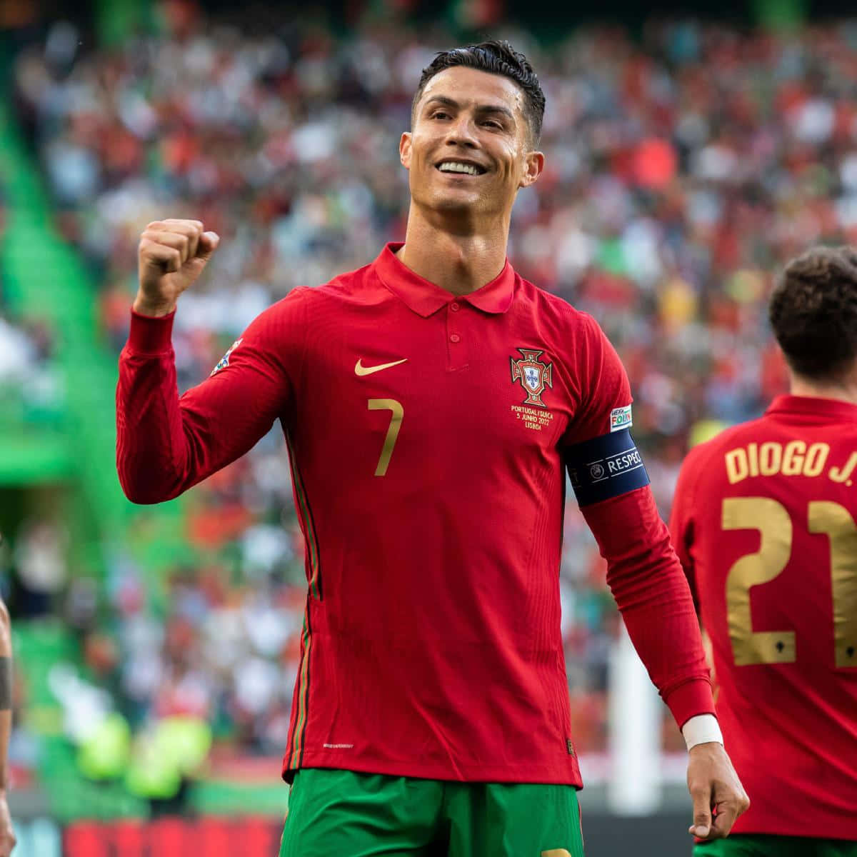 Ronaldo bajo los reflectores Fondos de pantalla