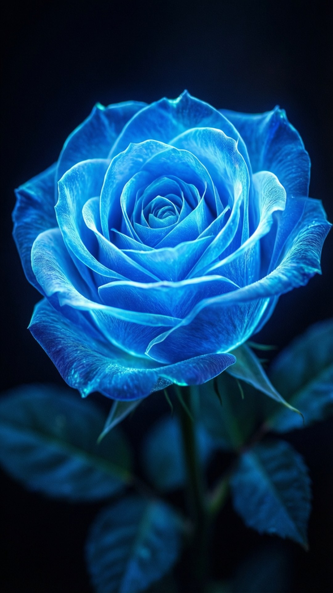 Rosa Azul Neón Brillante Fondos de pantalla
