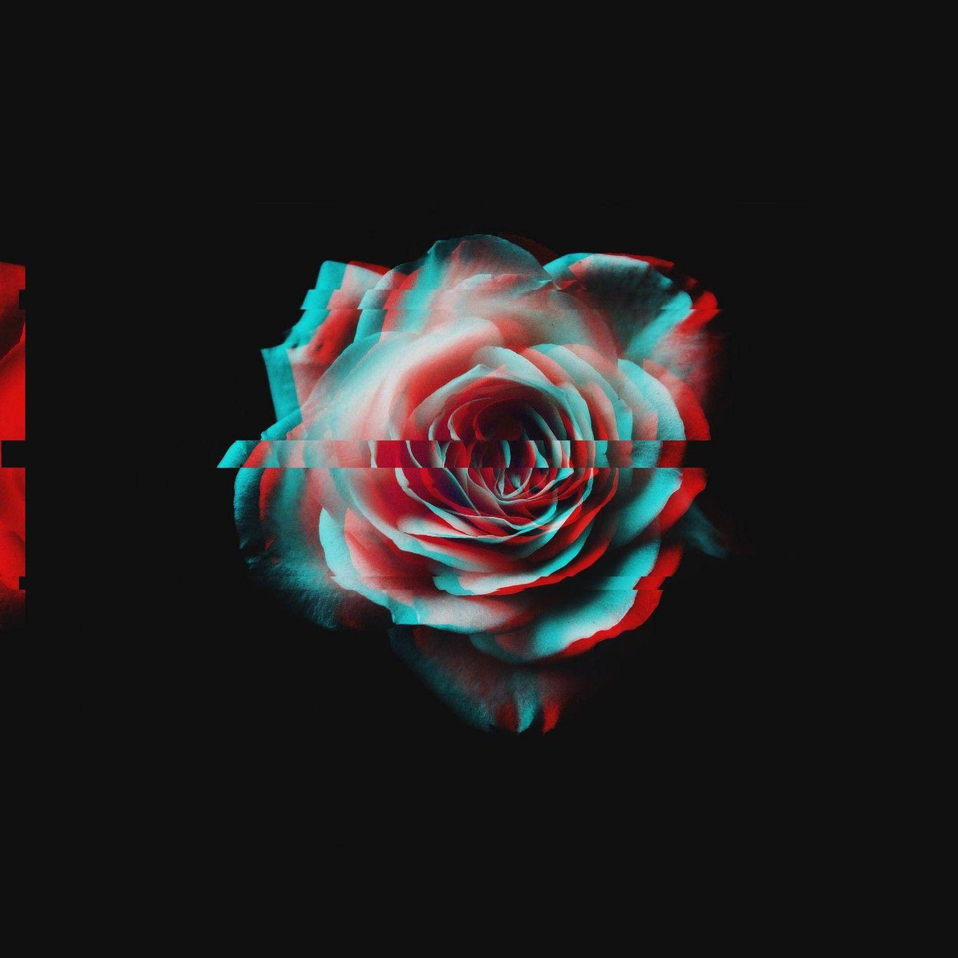 Rosa Glitch Estética Oscura y Psicodélica Fondos de pantalla