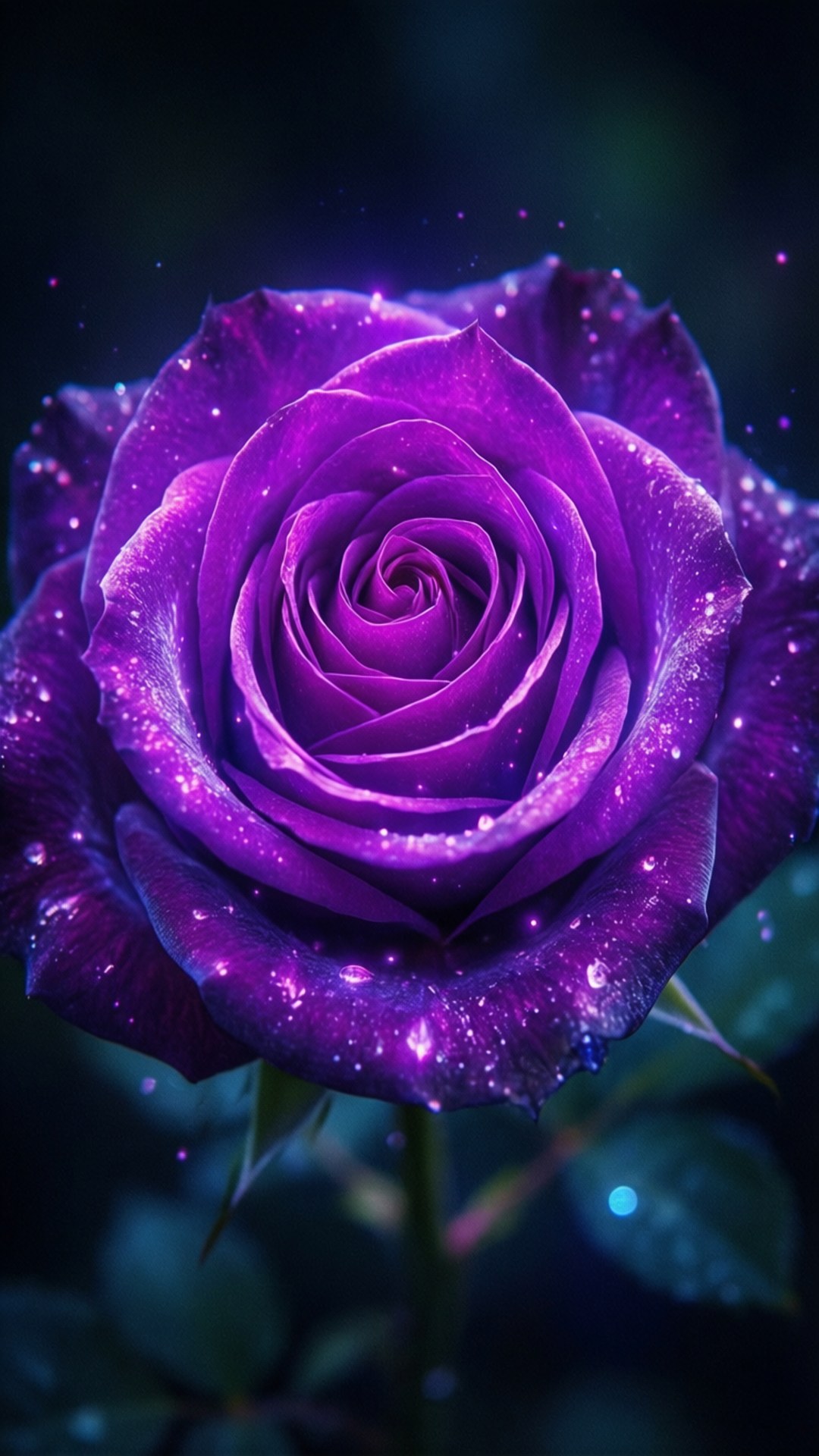 Rosas Púrpura Brillantes Fondos de pantalla