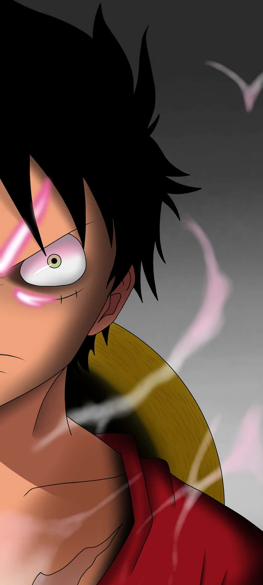 Rostro de Luffy de One Piece para teléfono Fondos de pantalla