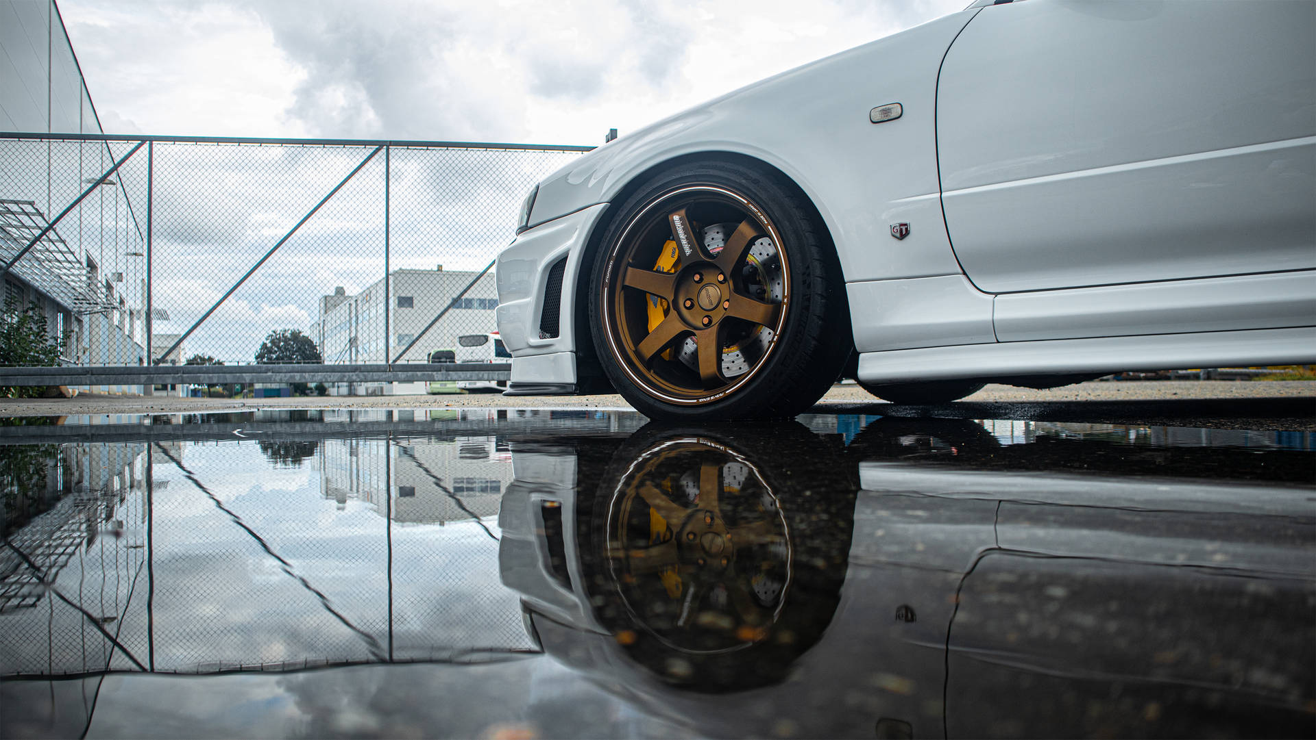Rueda de Nissan Skyline GTR R34