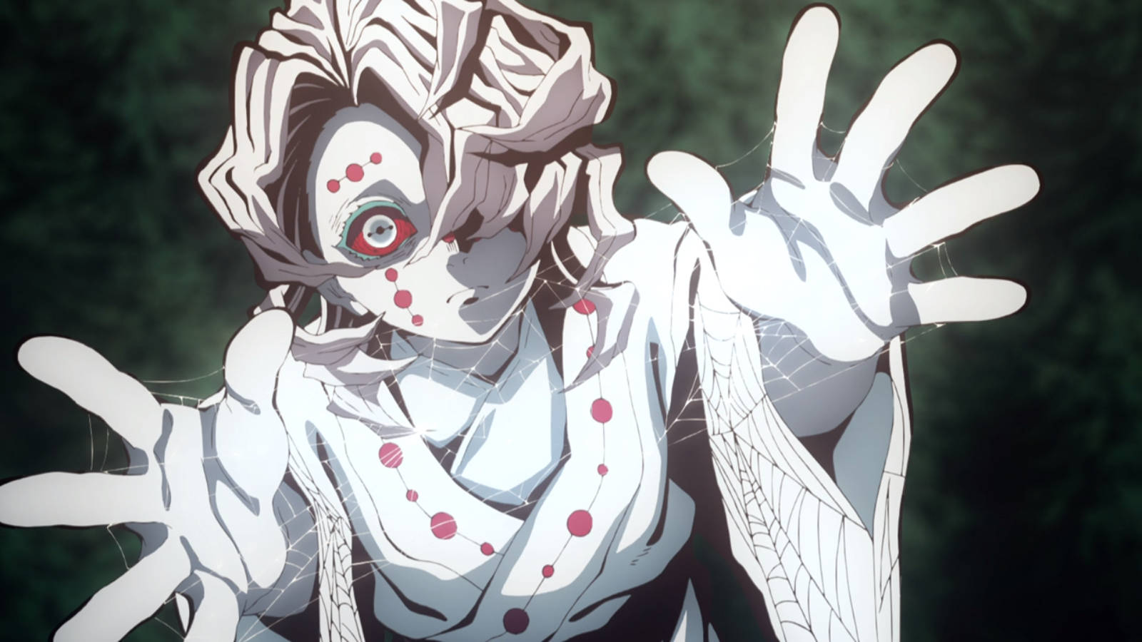 Rui Demon Slayer de Telaraña Blanca Fondos de pantalla