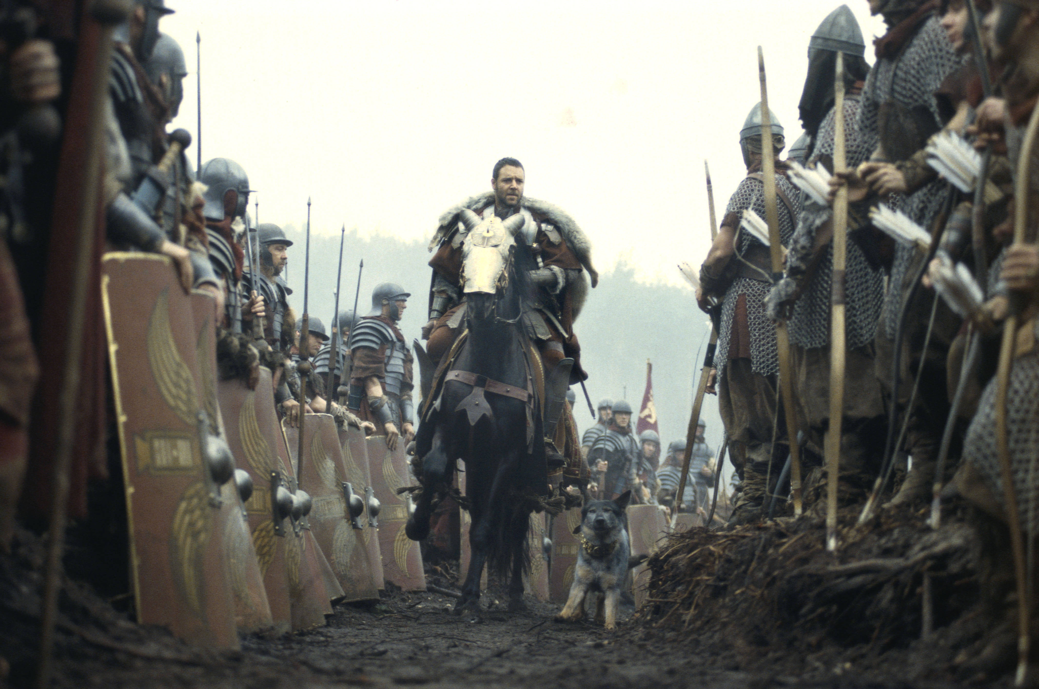 Russell Crowe como Máximo Fondos de pantalla