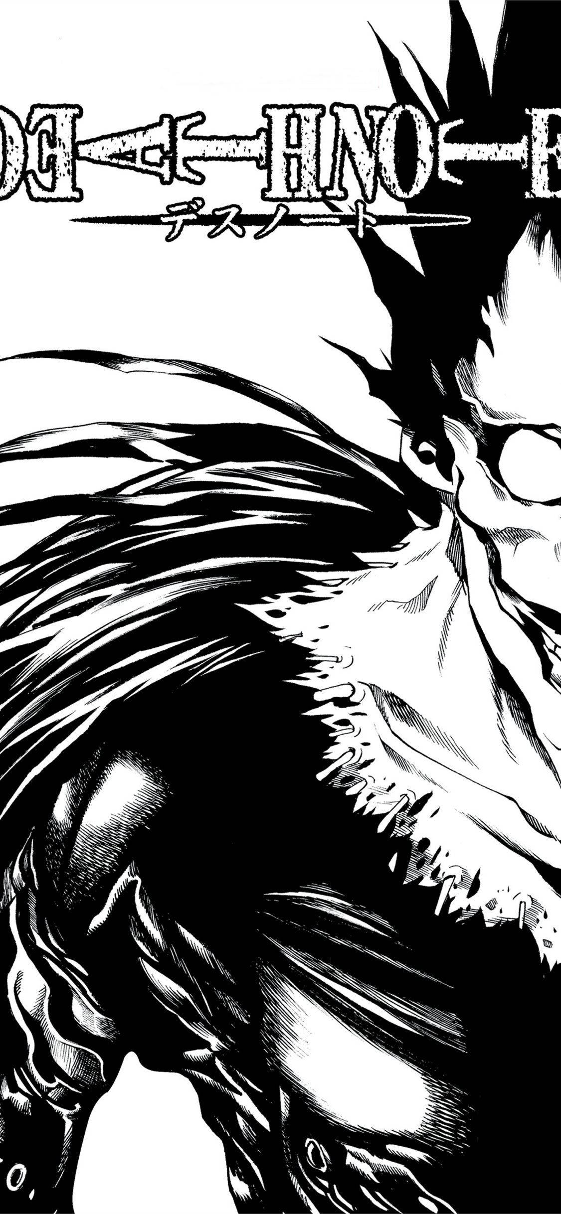 Ryuk del Libro 1 de Death Note para iPhone Fondos de pantalla