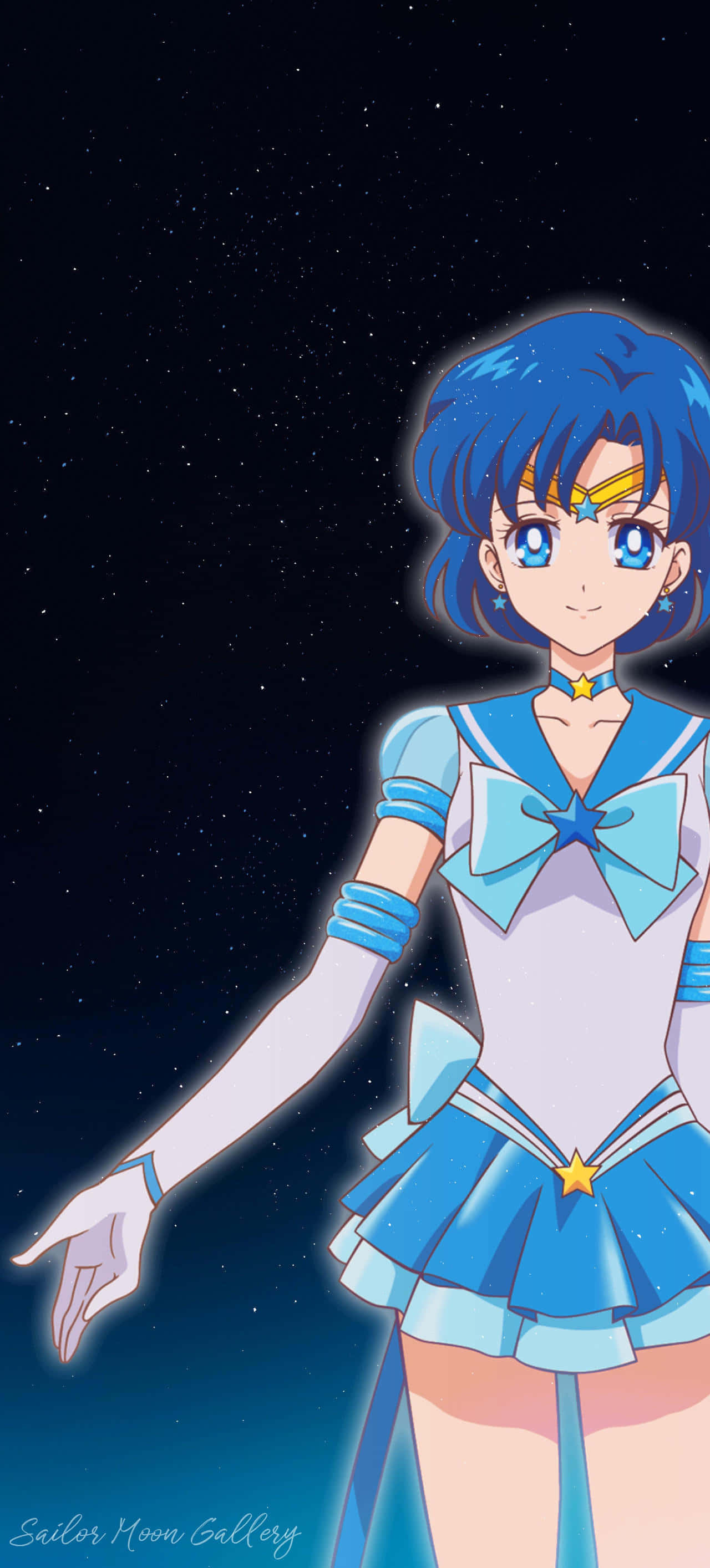 Sailor Mercury, una Guardiana del Amor y la Justicia Fondos de pantalla